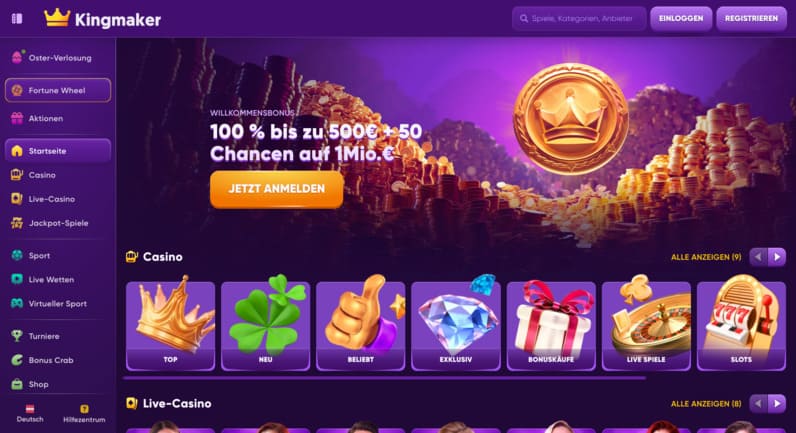 Kingmaker Casino
